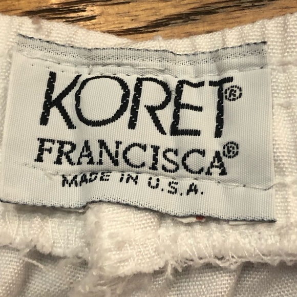 Vintage Drawstring Pull On Pants Koret - Picture 5 of 7